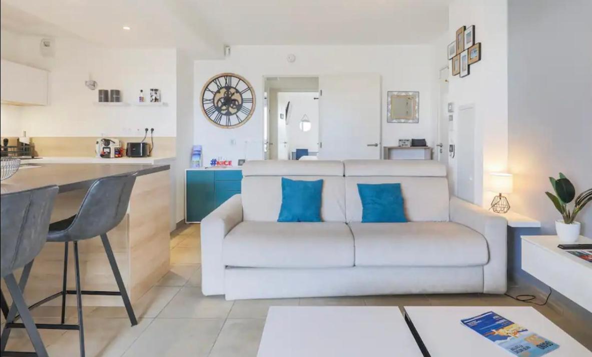 Logement Moderne Luxueux Parking Ac Cote De La Mer Nizza Kültér fotó